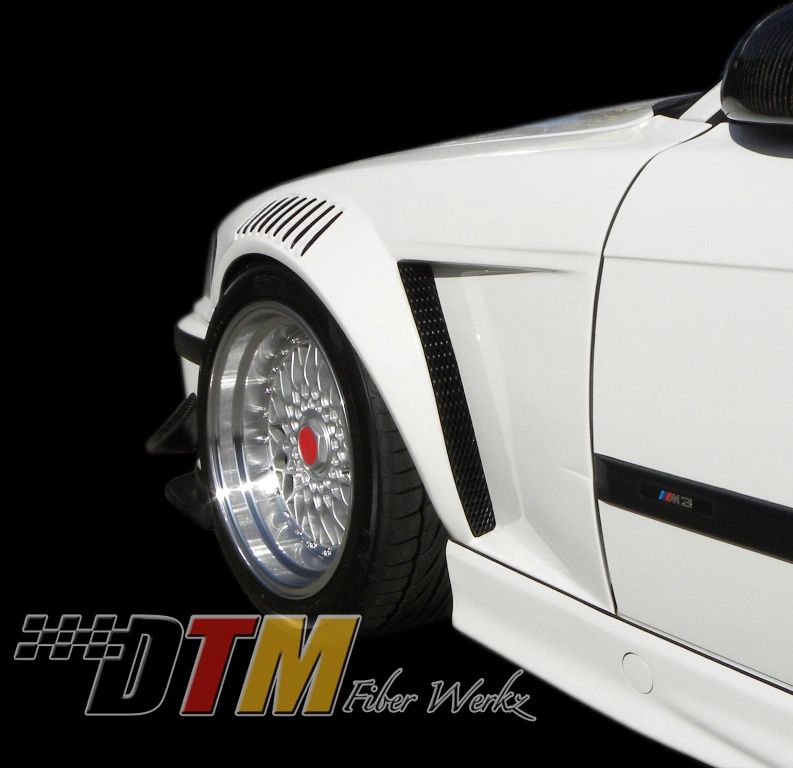 BMW E36 GTR-S Style Vented Front Wide Body Fenders