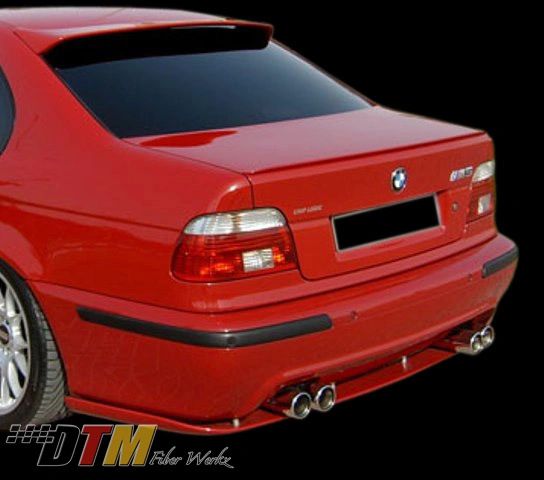 BMW E39 M5 HM Style Rear Bumper Lower Diffuser
