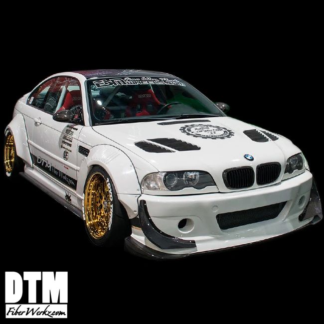 BMW E46 M3 GTR-S V2 Rivet On Fenders