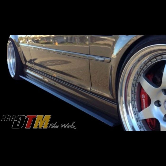 BMW E46 GTR-S Side Skirt Diffuser Extensions