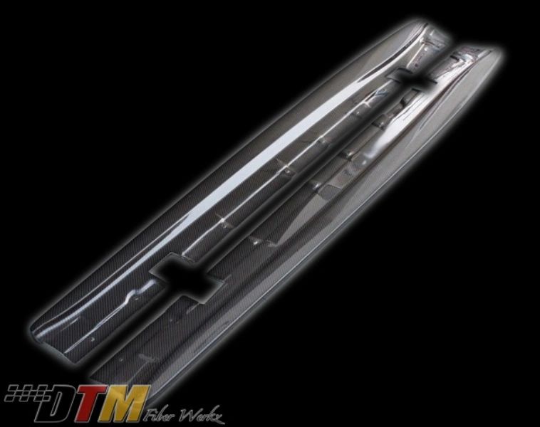 BMW E92 M3 GTR-S Side Skirt Diffuser Extensions