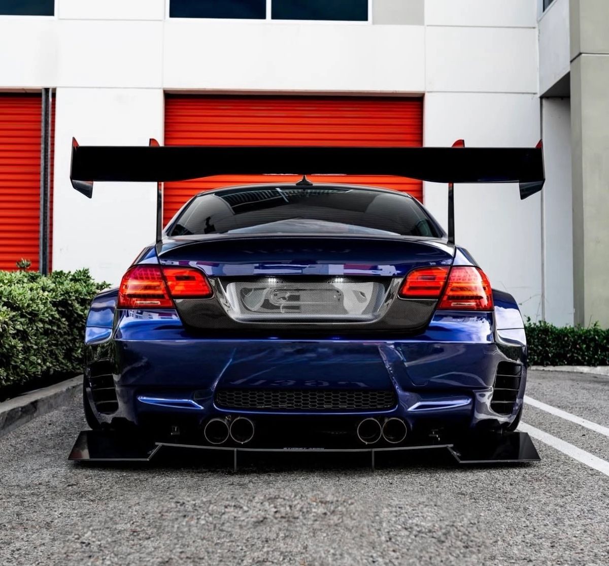 BMW E92 GTR "Swan Neck" Race Spoiler Wing 65.5"