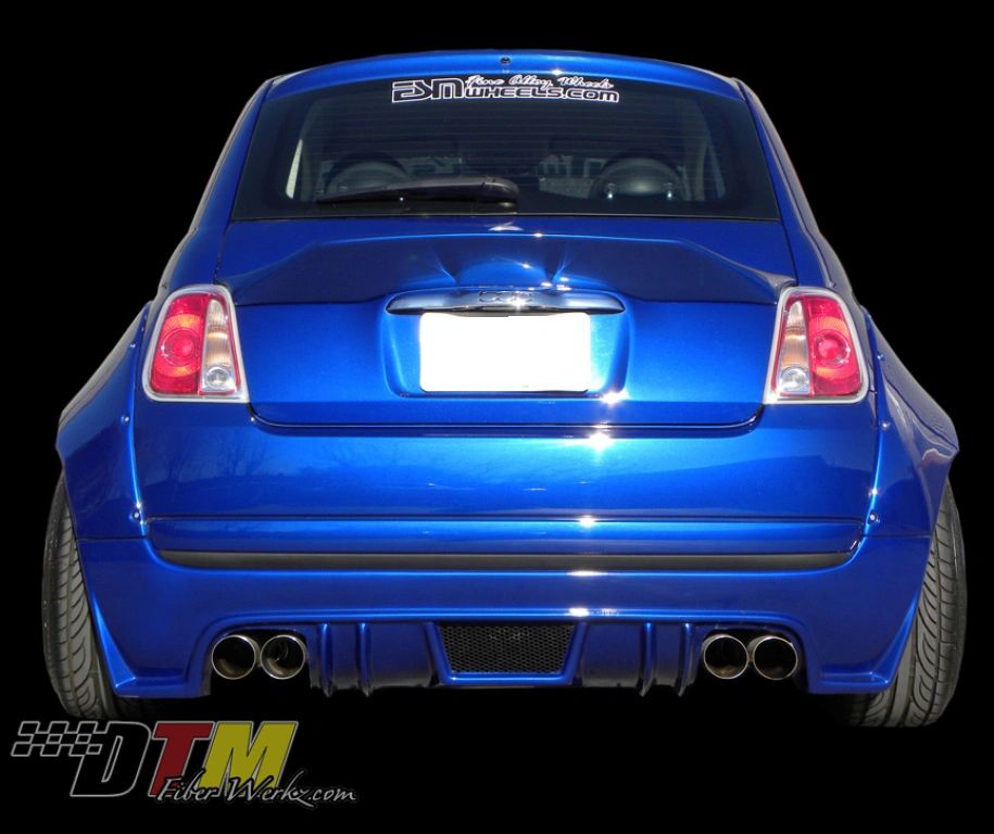 Fiat 500 DTM Rear Bumper Add On