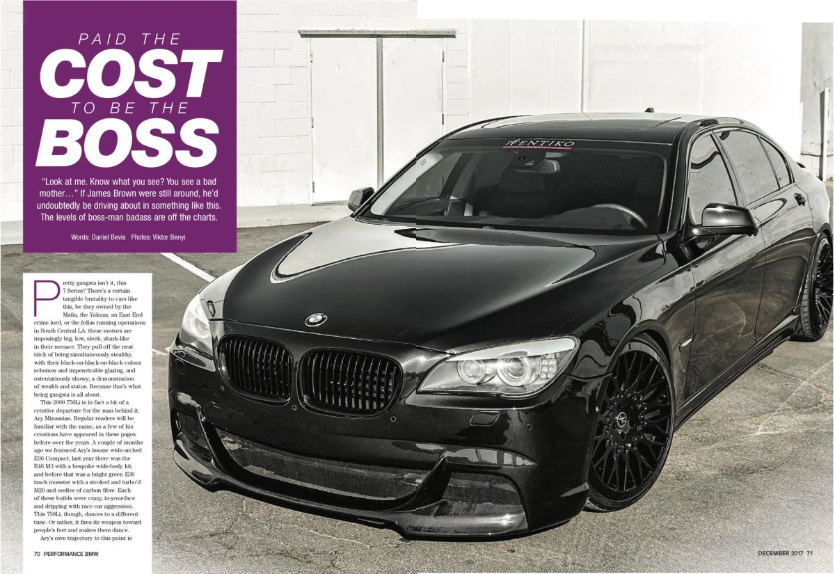 BMW 7 series F01 / F02 DTM F10 M5 Style Full Body Kit
