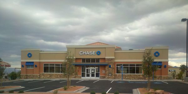 Chase Bank built by James McLemore, Construction Superintendent