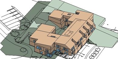New build, carried out overheating and energy modelling planning submission