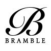 Elegant black and white logo with a stylized letter B and the word 'BRAMBLE'.