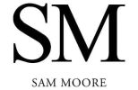 Logo with initials SM and name Sam Moore.