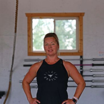 Angie Ball of Circle B Fitness in Brandon, Manitoba. 