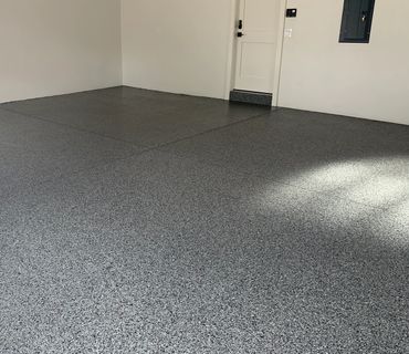 Garage Epoxy Flake Floor