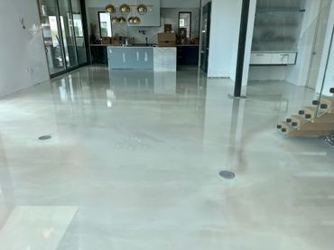Metallic Epoxy Floor Gloss Finish