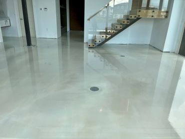 Metallic Epoxy Floor Gloss Finish