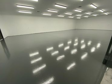 Grey Solid Epoxy Floor