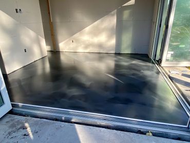 Metallic Epoxy Floor Satin Finish