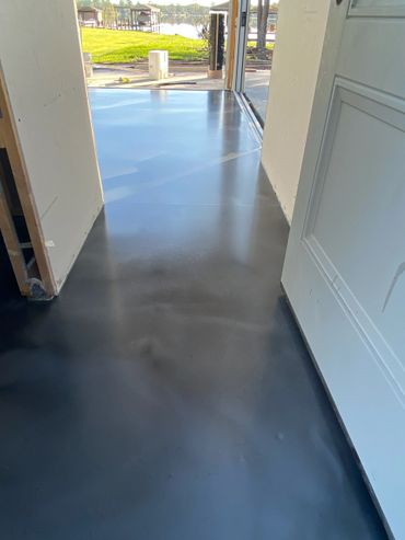 Metallic Epoxy Floor Satin Finish