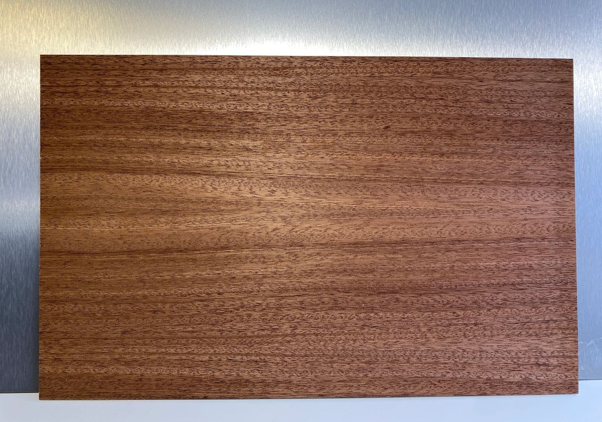 1/8" Unfinished African Mahogany Veneer MDF Core