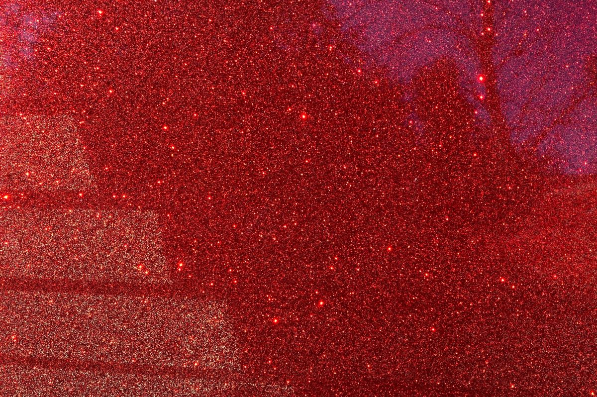 1/8" Red Glitter Acrylic