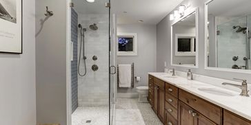 Home bathroom remodel