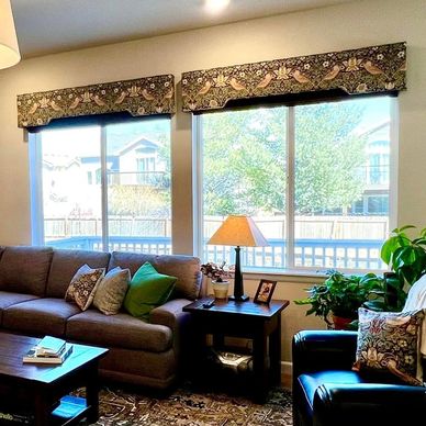 Denver Sewing Studio Custom Cornice Box