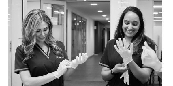 Nurses practicing good Hand Hygiene 