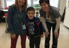 Super Lou with his amazing school nurses, Kim and Sasha.  Words don't convey how much these two do for our boy every day.  We are very lucky.
