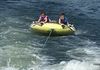 Okay trying to get thrown off the tube going as fast as possible with Sofia might be his favorite sport.