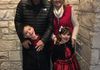 Super Lou and Sofia with their Abuelo and Abuela Cristina who came to visit from NJ on Christmas Eve.