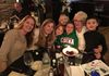 At dinner for Gaga's birthday with Auntie Stacy and cousins.  Dinners out are challenging but we are getting better with carb counts and dosing.