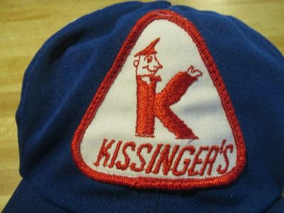 Vintage cap with logo