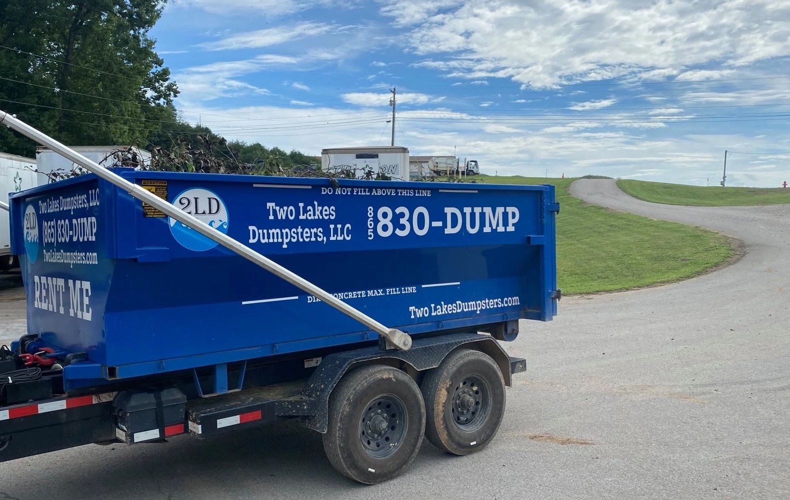 Roll Off Dumpster Two Lakes Dumpsters