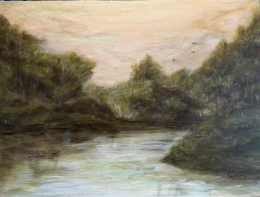 AVAILABLE: Landscape on cavas is 40" x 30"

Purchase for: $980