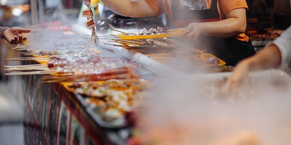 Indian Food at the Southern California Orange County Holi Festival