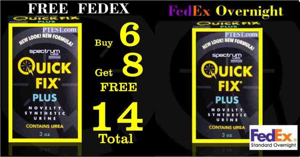 Quick Fix Synthetic Urine, Fake pee