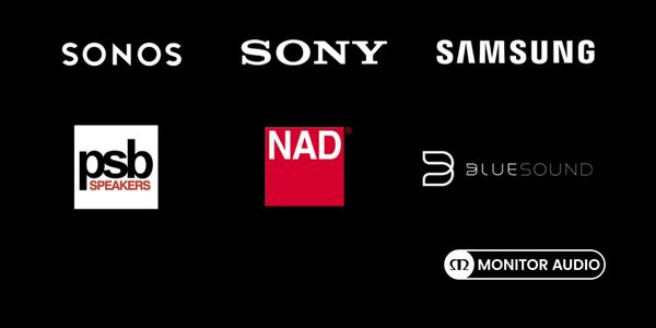Sonos, Sony, Samsung, PSB speakers, NAD, Bluesound