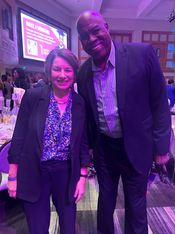 Minnesota Senator Amy Klobuchar
Davvie M. 
2026 Martin Luther King Breakfast
Minneapolis, Minnesota