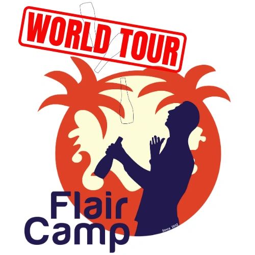 The Flair Camp World Tour Logo