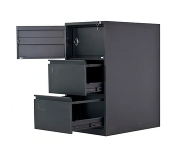 Archivo de 2 gavetas + caja fuerte