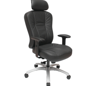 Silla gerencial de cuero