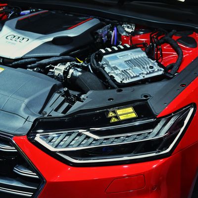 Engine bay detail
