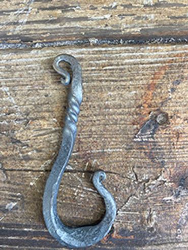 Hand-Forged Rack Hook