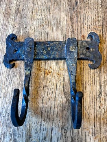 Blacksmith Medieval Hook Rack Recreation 