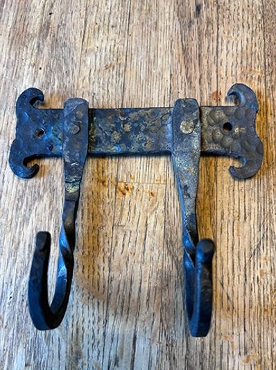 Blacksmith Medieval Hook Rack Recreation 