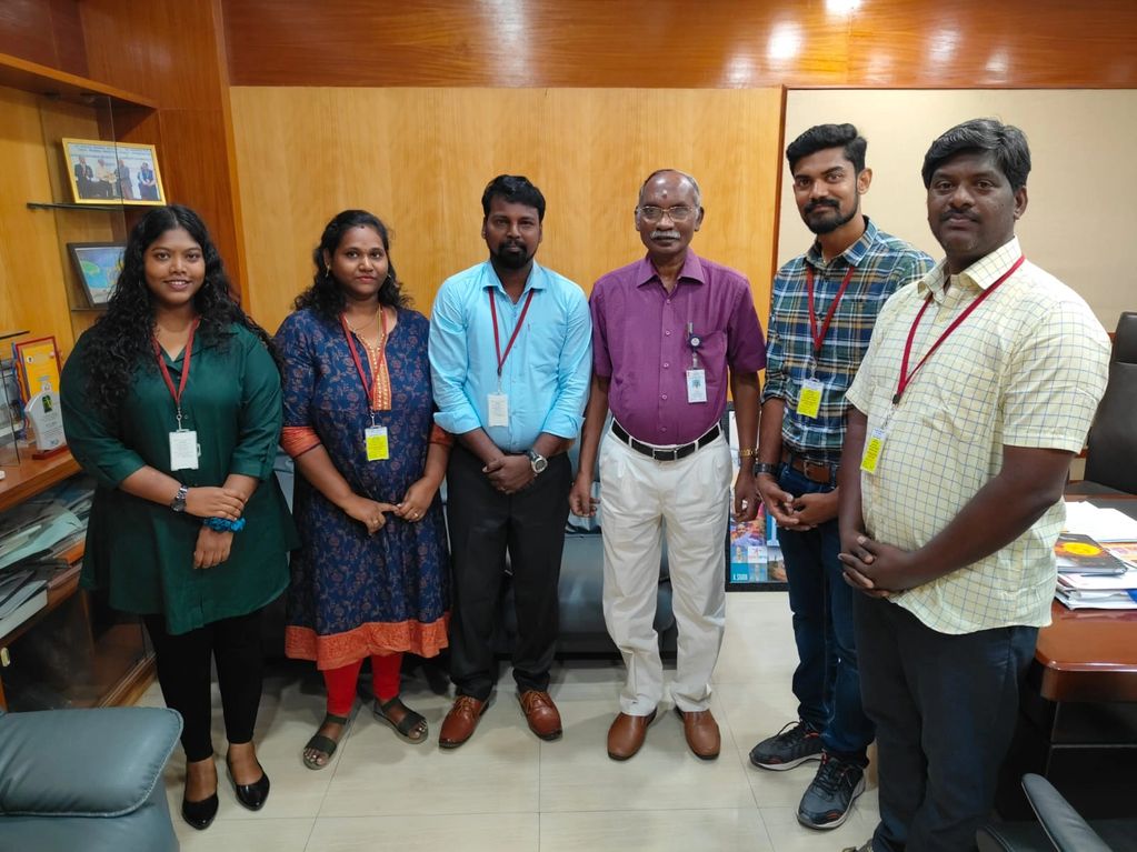 After The Tanjore Space Science Event our Team met Our Respectable Well Wisher and Ex-ISRO Chairmen 