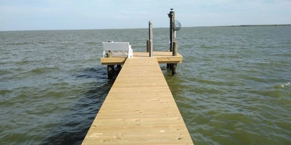Coastal Pier And Dock, LLC. Your premier pier builder on Galveston Bay. 