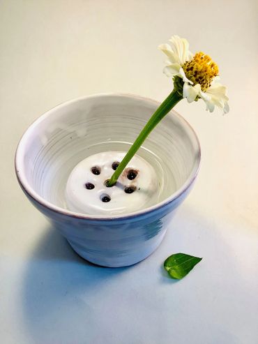 Un vase à fleurs Ikebana parfait pour les fleurs fraîches ou séchées