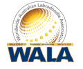 Logo of the Worldwide Australian Labradoodle Association (WALA).