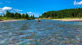 True Water Fly Shop Fishing Lodge. Boutique Kalispell lodging. Flathead Lake & River, Glacier Park
