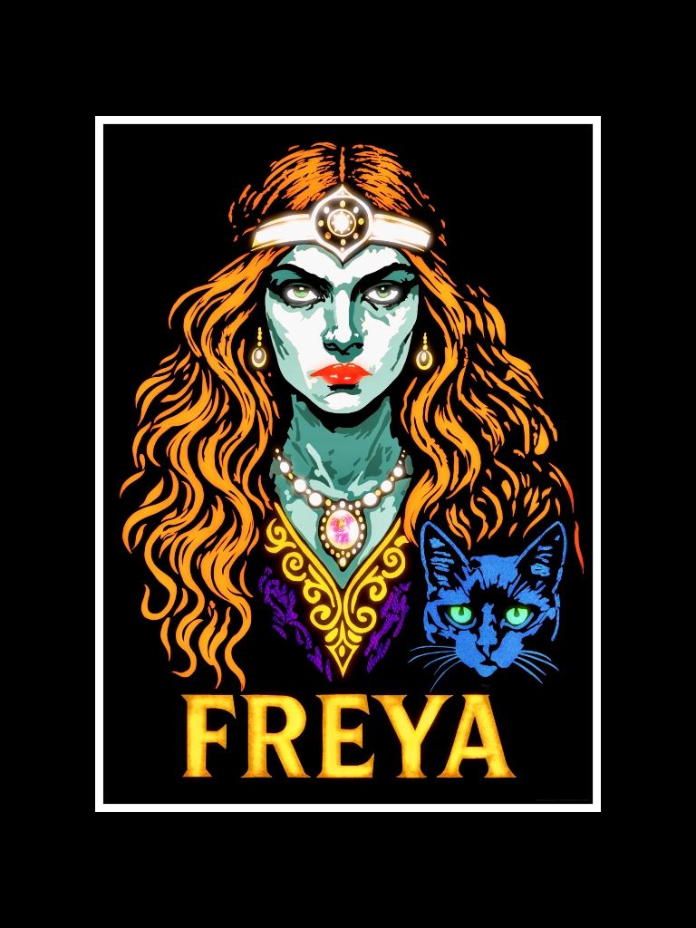 Freya graphic title