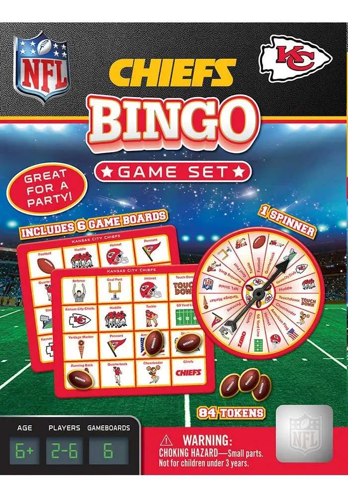 Kansas City Chiefs Bingo Game