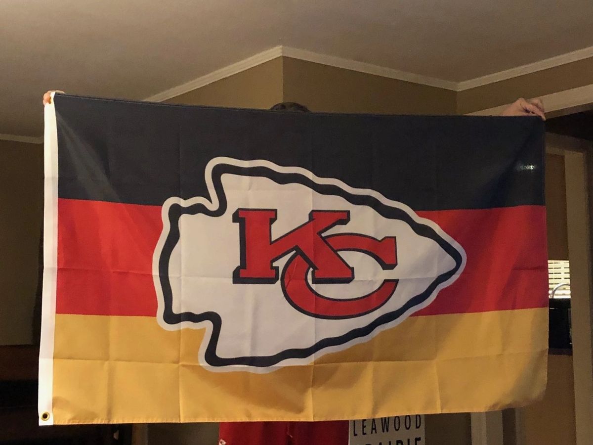 Kansas City Chiefs Germany 2025 Flag